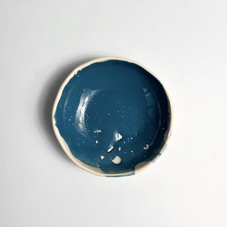 USED "EMPTY BOWLS" CERAMIC PLATE