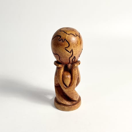 USED "AFRICAN HERITAGE COLLECTION" WOODEN STATUE