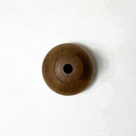 USED “THE HOUSE OF MYRTLEWOOD” WOODEN FLOWER VASE