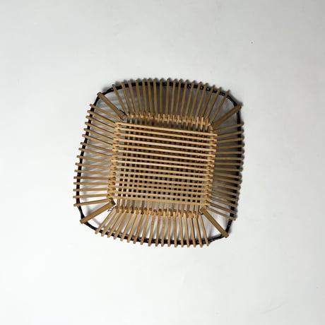 USED HANDMADE BAMBOO BASKET
