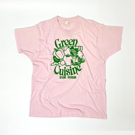 USED 80'S "GREEN CUISINE" TSH