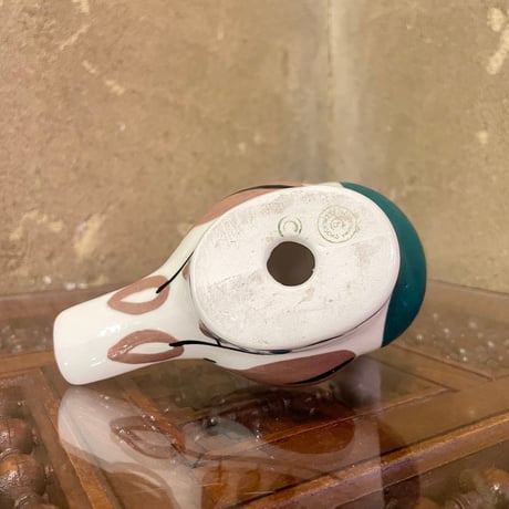 USED CERAMIC BIRD SCULPTURE