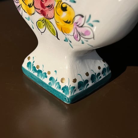 VINTAGE 70’S “ELPA ALCOBACA” 5FINGER CERAMIC FLOWER VASE
