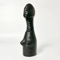USED WOODEN CHIEF TRIBE ORNAMENT
