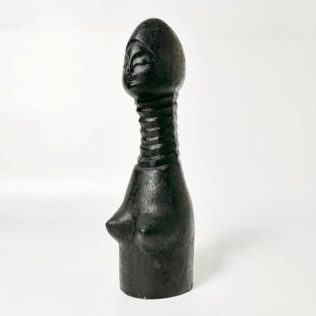 USED WOODEN CHIEF TRIBE ORNAMENT