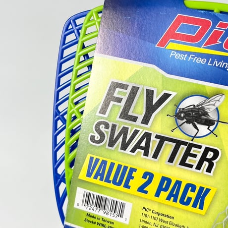 NEW FLY SWATTER VALUE 2 PACK