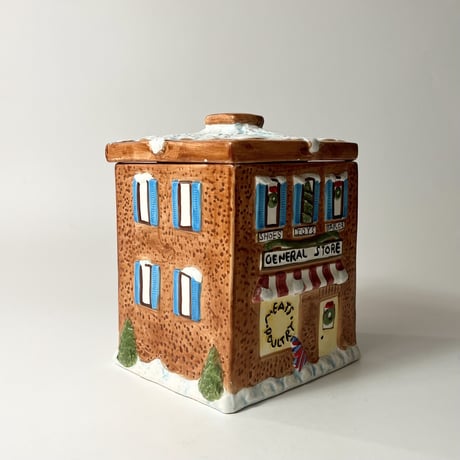 USED CERAMIC GENERAL STORE COOKIE JAR