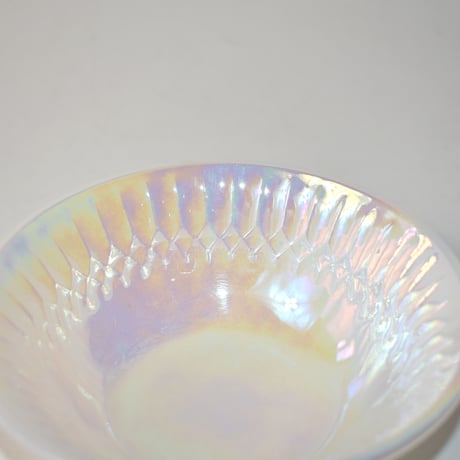 VINTAGE 70'S "ANCHOR HOCKING" MILK GLASS SMALL TRAY
