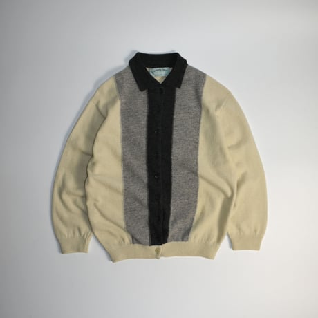 USED WOOL KNIT JACKET