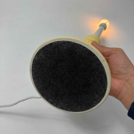 VINTAGE CANDLE SHAPED TABLE LAMP