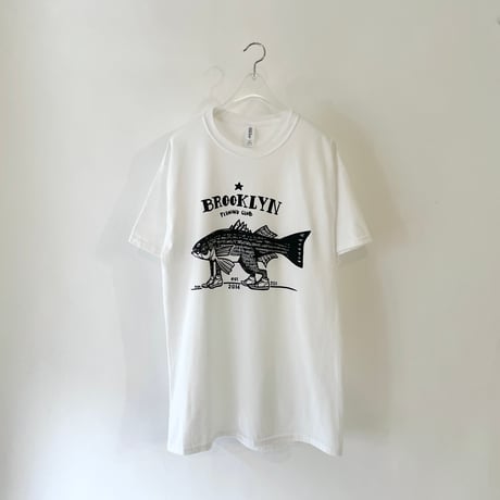 USED "BROOKLYN FISHING CLUB" S/S TSH