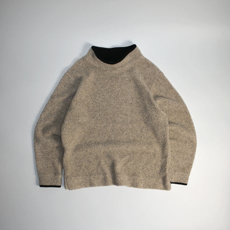 USED "L.L.BEAN" MOCK NECK FLEECE PULLOVER