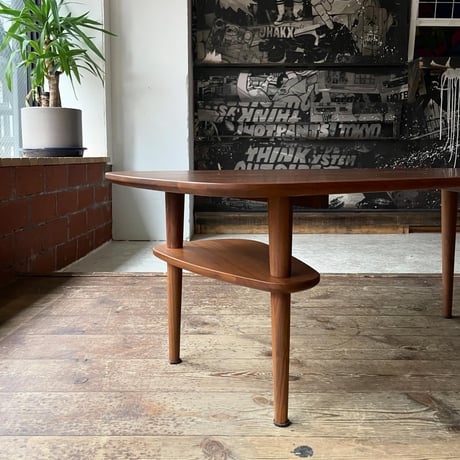 USED WOODEN LOW TABLE
