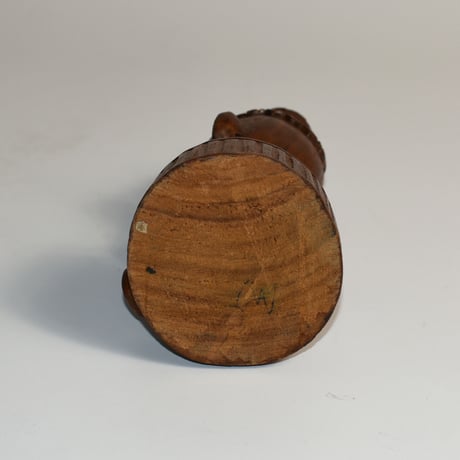 USED WOODEN ASHTRAY