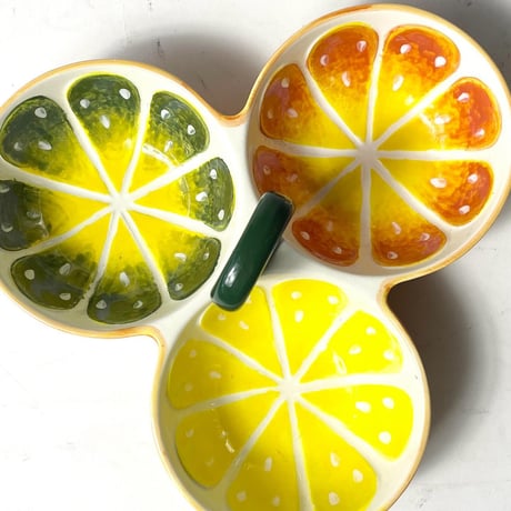 USED CERAMIC 3 BOWL