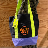 NEW "TRADER JOE'S" CANVAS TOTE BAG