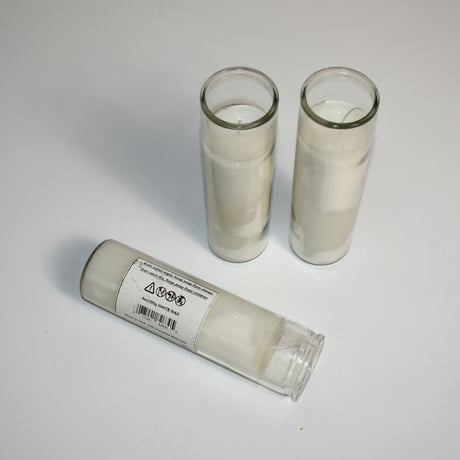 "BRIGHT GLOW" GLASS CANDLE