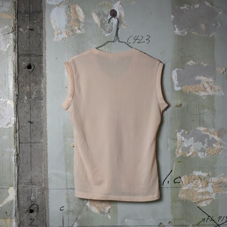 LADIES USED 90'S  POLY KNIT VEST