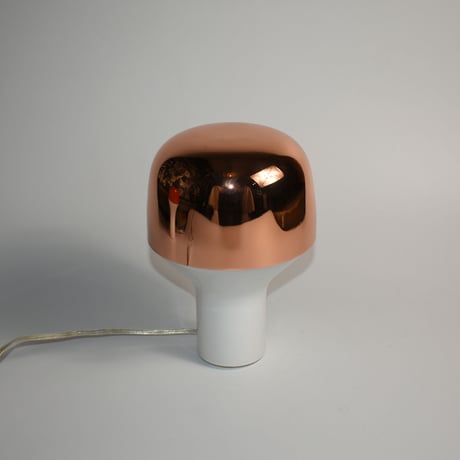 USED "TEO" GLASS & IRON TABLE LAMP