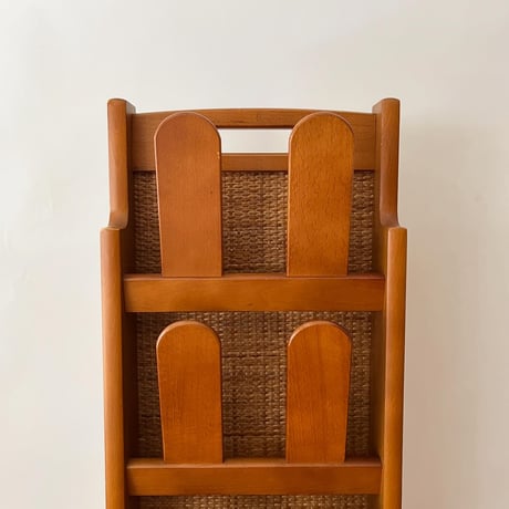 JAPAN USED "KARIMOKU" WOODEN SCUFF RACK