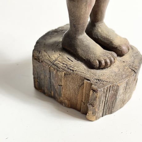 USED WOODEN STATUE