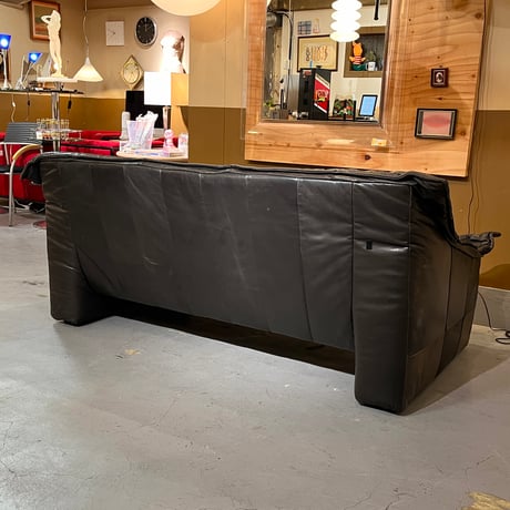 USED LEATHER 3P SOFA
