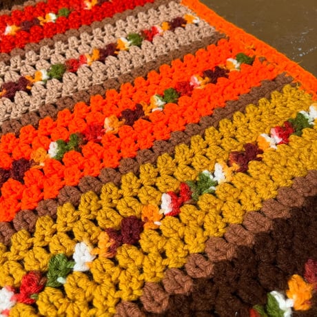 USED HANDMADE BLANKET