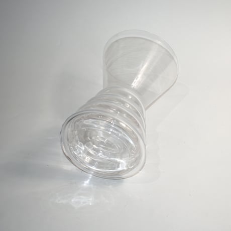 USED GLASS FLOWER VASE
