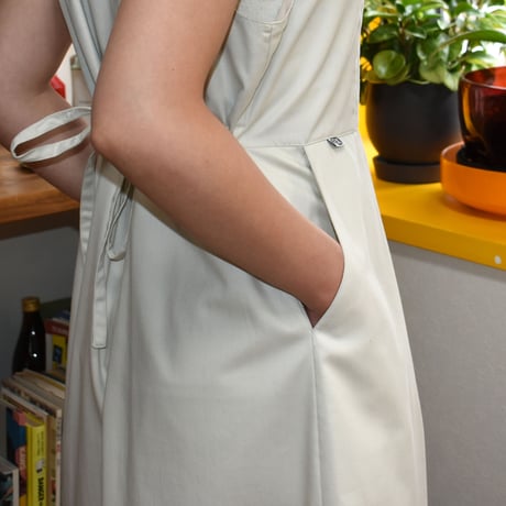 USED "EX OFFICIO" POLYESTER COTTON NOSLEEVE CASUAL DRESS