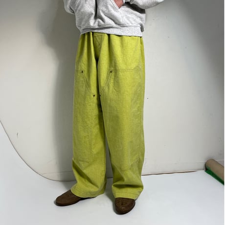 COMFORTABLE REASON "Double Knee Pigment Pant"