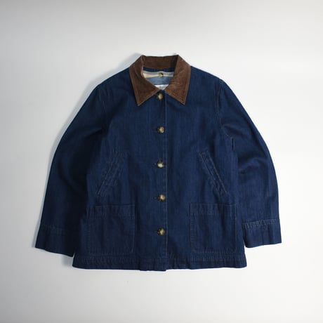 USED "DAVID BROOKS" BLANKET LINED DENIM JACKET