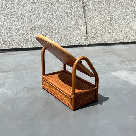 USED RATTAN TABLE DRESSER