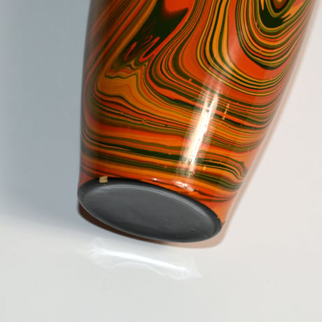 USED MARBLE CERAMIC FLOWER VASE