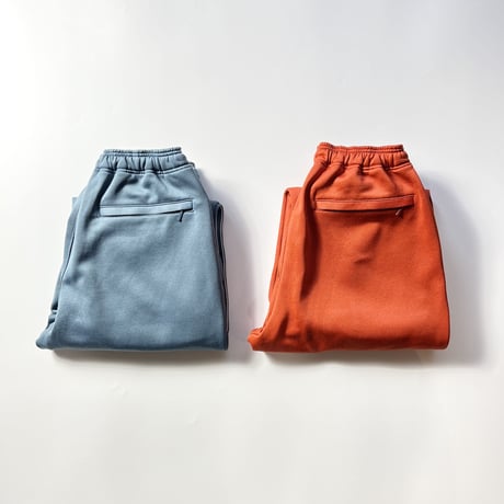 COMFORTABLE REASON "Brushed Back Track Pants"