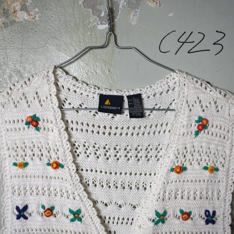 LADIES USED "LIZ SPORT" KNIT VEST