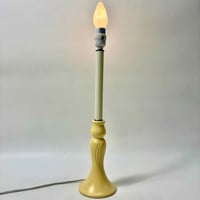 VINTAGE CANDLE SHAPED TABLE LAMP