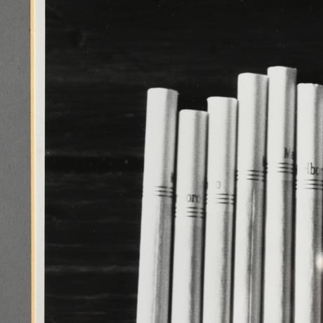 USA USED "MARLBORO" CIGARETTE PRINTED WALL ART