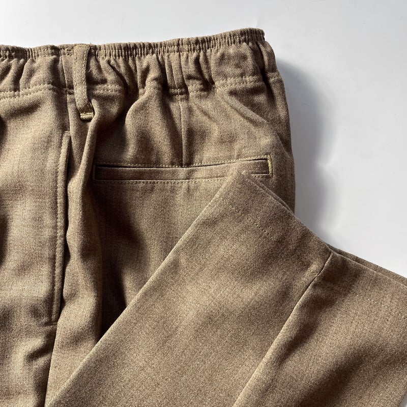 カラーベージュCOMFORTABLE REASON Washable Wool Slacks - スラックス