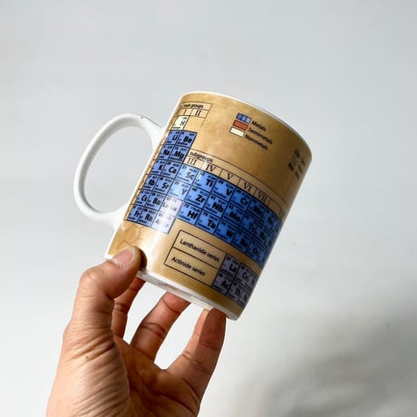 USED "KONITZ" PERIODIC TABLE OF THE ELEMENTS MUG