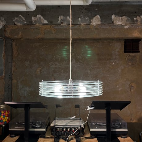 USED ACRYLIC SHADE PENDANT LAMP