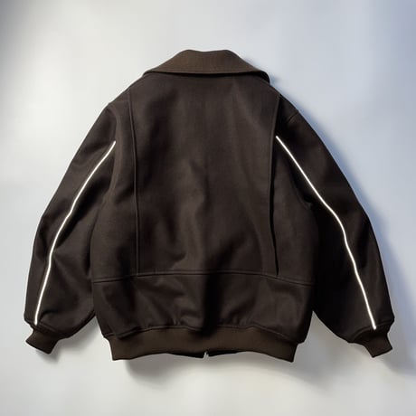 COMFORTABLE REASON "Melton Bomber Jacket"