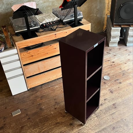USED METAL RECORD RACK