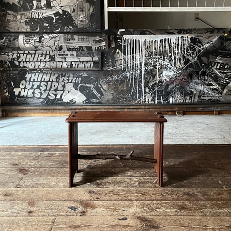 USED WOODEN SIDE TABLE