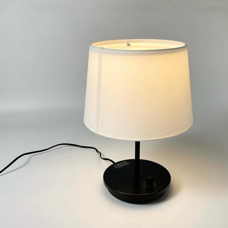 JAPAN USED STEEL LEG SHADE TABLE LAMP