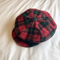 CHECK WOOL CASKET