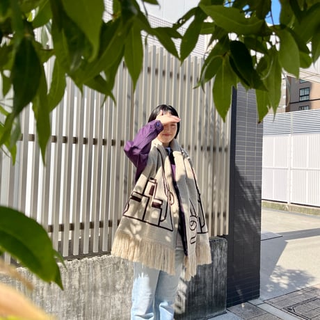 TAKESHI WADA "UNKNOWN" SCARF