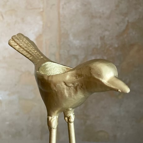 USED BIRD CANDLE HOLDER