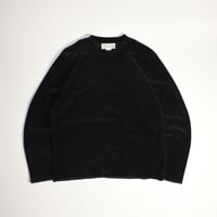 USED "MOLTO FINO" VELVET L/S T-SHIRT