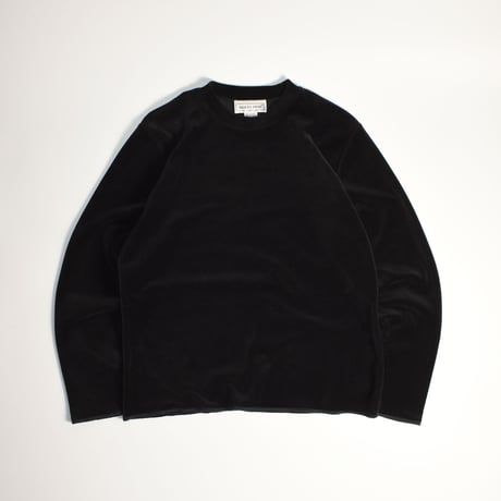 USED "MOLTO FINO" VELVET L/S T-SHIRT