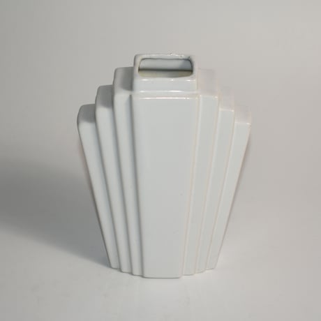 USED 80'S  CERAMIC FLOWER VASE